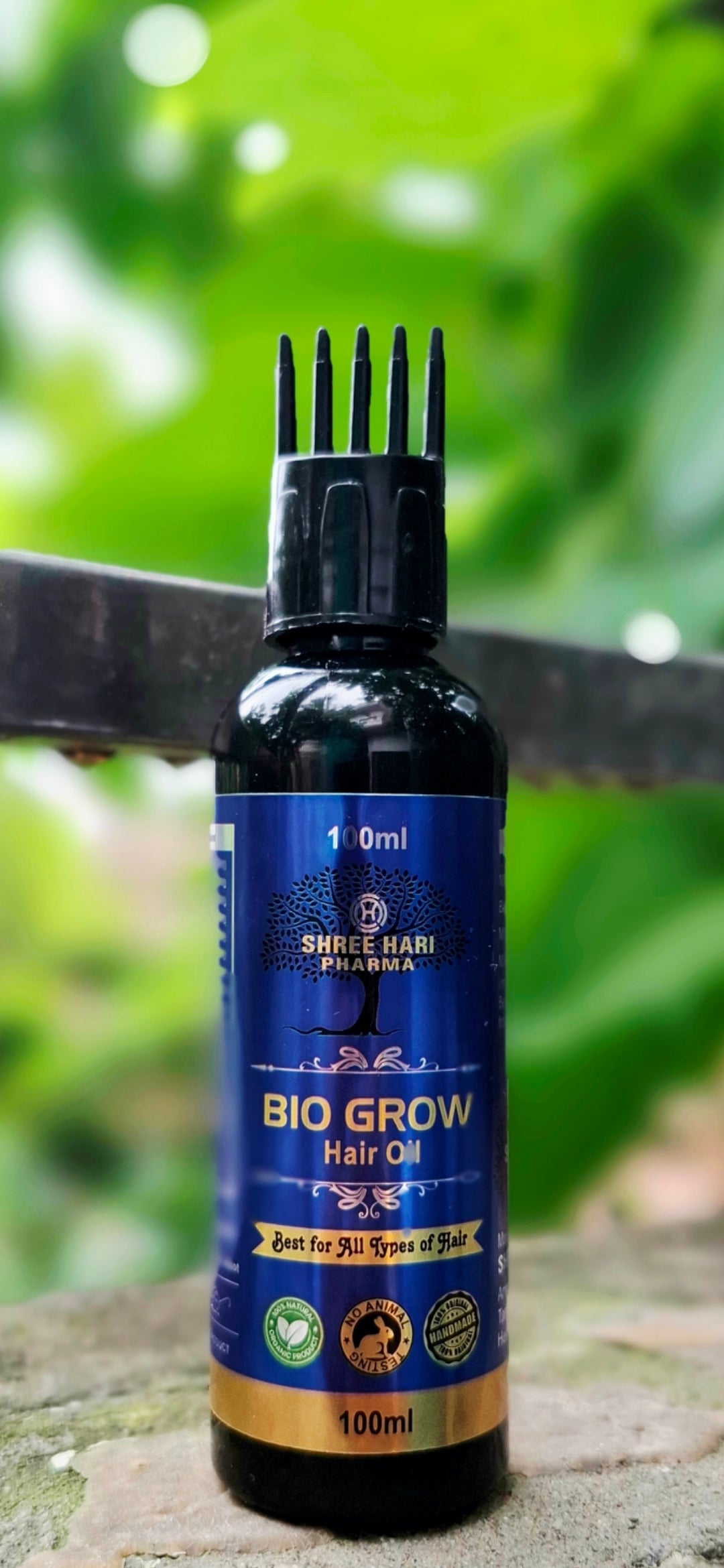 ✨ Bio Grow Hair Oil – Ayurvedic Solution for Hair Fall, White Hair & Hair Growth